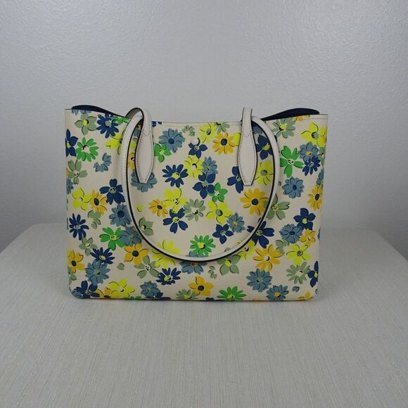KATE SPADE All Day Floral Medley Large Tote With Wristlet Multicolor Modern New - Picture 7 of 12